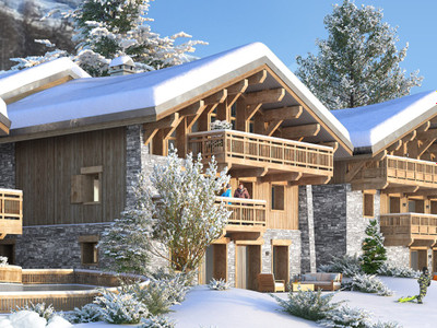 Top quality new build, ski in-ski out 5-bedroom property in an authentic village location – 3 Valleys