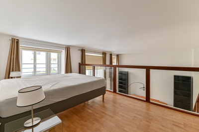 75003, Haut Marais, lovely 2P (T2) apartment for 64 m2 + private 27m2 garden on the ground floor of a beautifu