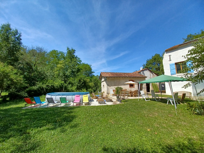 House for sale in Mézin LotetGaronne Moulin with 5 bedroom house, two bedroom gite