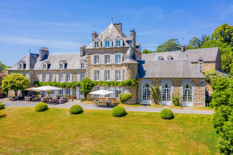 Chateau for sale in PLOMB Manche UNDER OFFER Delightful Château