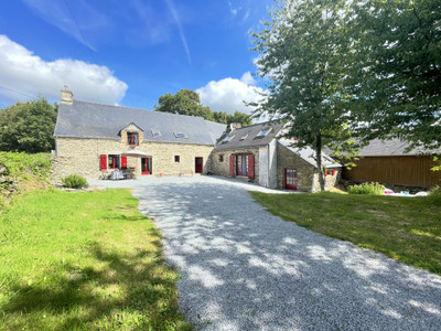 Maison à vendre à Forges de Lanouée, Morbihan, Bretagne, avec Leggett Immobilier