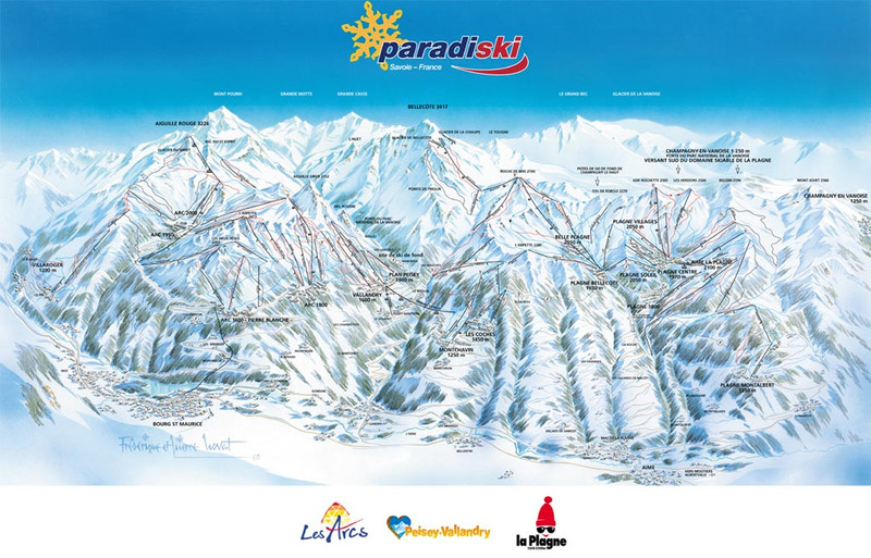 Apartment for sale in LA PLAGNE Savoie One bedroom plus cabin