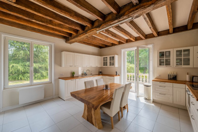 Stunning domaine in the Loire Valley comprising 2 newly renovated houses, pool & tennis, 109 hectares of land