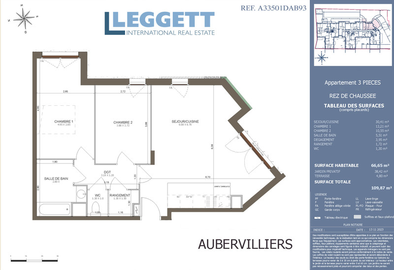 French property for sale in Aubervilliers, Seine-Saint-Denis - €368,200 - photo 3