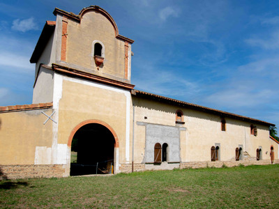 FOR SALE SOUTH OF TOULOUSE Chateau 436 m2 on 3 levels, 3.5 hectares of grounds, swimming pool, outbuildings wi