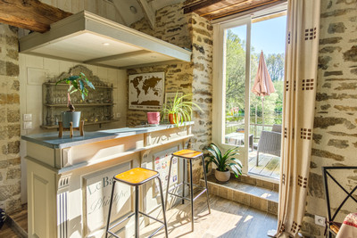 Idyllic 5 bedroom water mill – entirely renovated and in immaculate condition. – A little touch of paradise!

