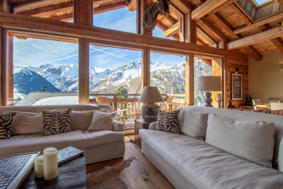 SOLD BY LEGGETT IMMOBILIER Luxury ski chalet for sale with breathtaking views