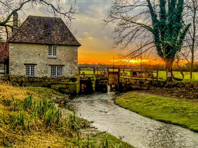 Stunning 18th Century former flax mill complex with gites in an idyllic setting. Great business opportunity. 