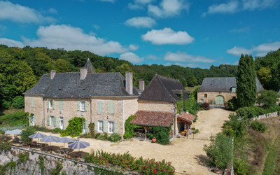 Stunning Chateau with 2 gites, barns, function room, swimming pools set in fenced grounds of 165 acres.