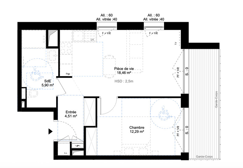 Ski property for sale in La Plagne - €218,000 - photo 3