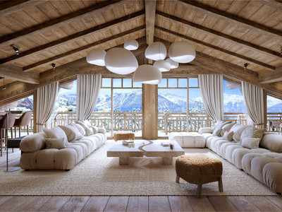 An Incredible chalet of 1363m2, for 16 people in Courchevel 1850 +spa, pool, cinema,  views and more!