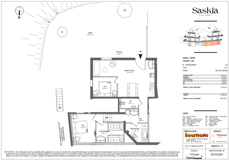 Ski property for sale in Vaujany - €565,000 - photo 1