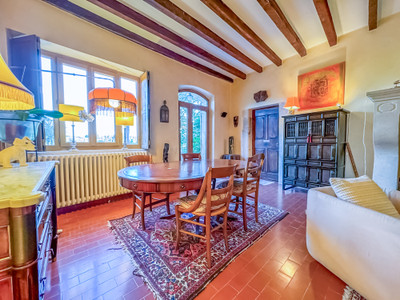 VISAN, PROVENCE - Historic village house 273m² (+ 110m² convertible space), stunning views, 2 terraces, 3 BRs