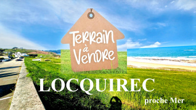 Terrain à vendre à Locquirec, Finistère, Bretagne, avec Leggett Immobilier