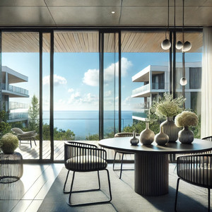 Cannes Croisette Palm Beach; exceptional and unique panoramic sea view rooftop terrace.