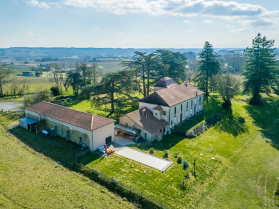 Splendid Early 19th Century Chateau ideally situated in 28 Ha of grounds in the South West