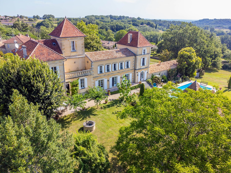 Chateau à vendre à Saint-Aubin-de-Branne, Gironde - 1.800.000 € - photo 1