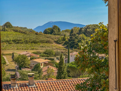 VISAN, PROVENCE - Stunning historic stone house 273m² (+110m² conv.), panoramic views, 2 large terraces, 3 BRs