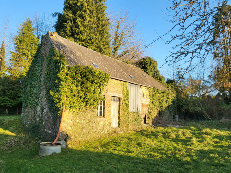 House for sale in BuaisLesMonts Manche Two stone cottage to