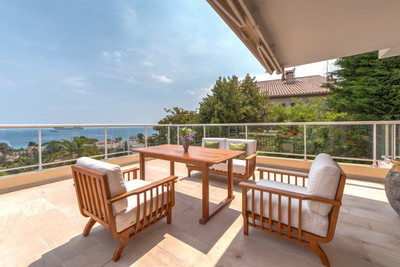 Cannes Croix des Gardes - Splendid apartment in the hills of Croix des Gardes with a beautiful sea view and a pool