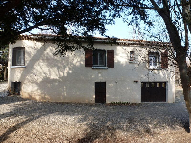 House for sale in Olonzac Hérault 3bed villa with walled garden, terrace, balcony, garage