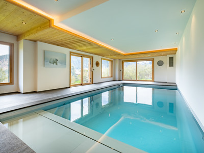 Spacious, stunning new-build chalet, 5 bedrooms, indoor swimming pool and south facing terrace, Meribel valley