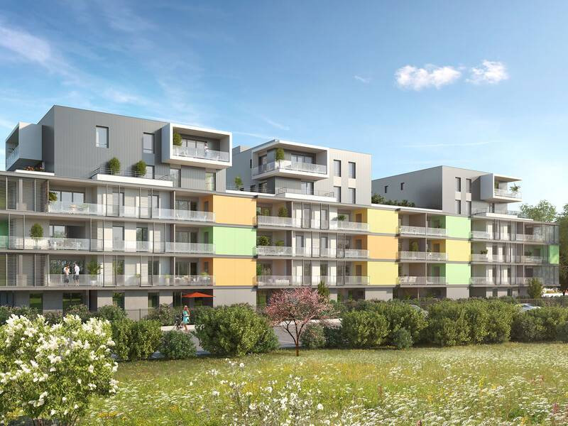 Apartment for sale in SaintGenisPouilly Ain New built T2, 2nd