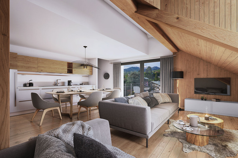 Appartement à vendre à Saint-Gervais-les-Bains, Haute-Savoie - 666 360 € - photo 1