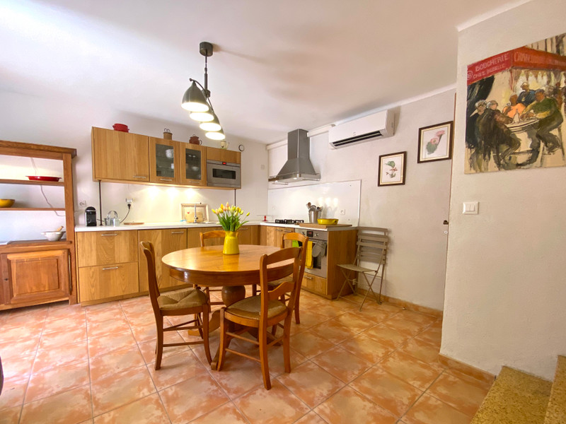 House for sale in Albas Aude A bright one bedroom stone house set