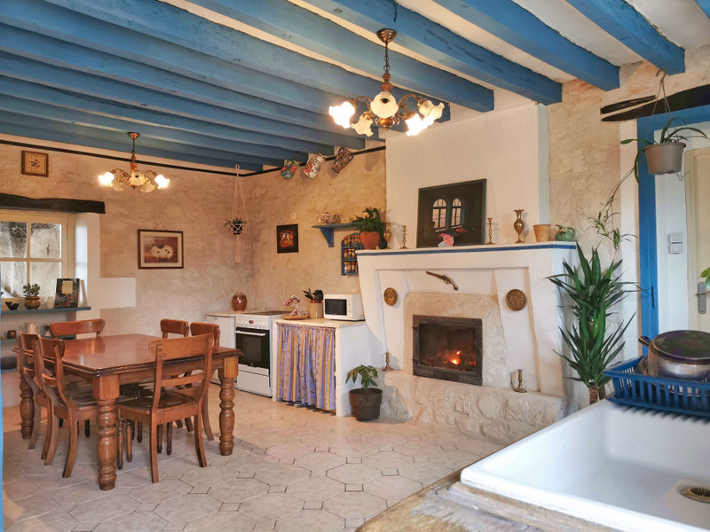 House for sale in Villentrois Indre Fourbedroom character house