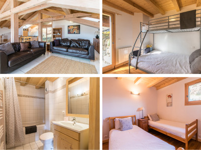 Fabulous 4 bedroom chalet on the south-facing side of Samoëns with glorious views over the village.