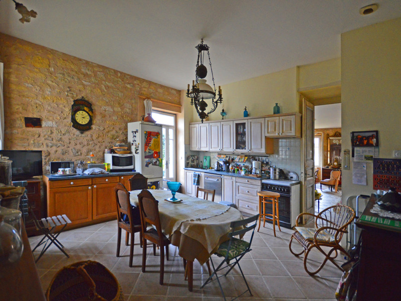 House for sale in Excideuil Dordogne Authentic 18thC 5 bedroom