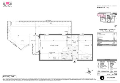 French property for sale in Beausoleil, Alpes-Maritimes - €535,000 - photo 3