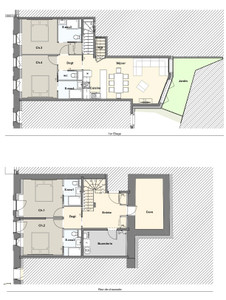 Morzine Centre - Dernier Lot disponible, Duplex 4 chambres - Authentique Ferme Traditionnelle du 18ème Siècle.
