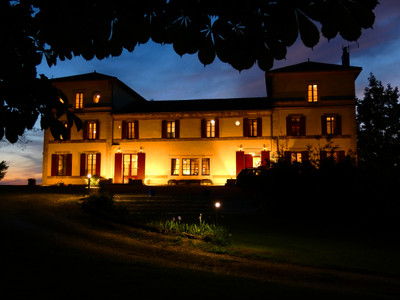 An elegant chateau offering magnificent views plus an established business set in peaceful surroundings. 