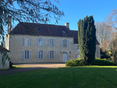 For sale near Argentan, manor house and breeding and competition famous stud farm