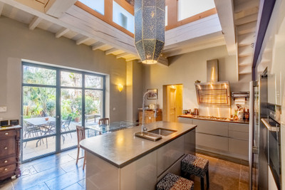 Magnificent Maison de Maître  in the heart of a village near Olonzac with a pool, garage, and garden