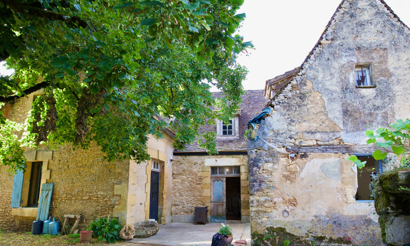 restored stone house in rural France