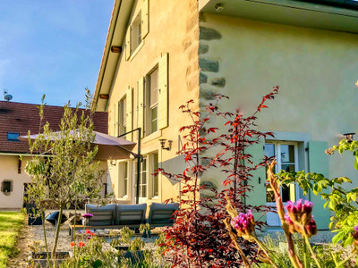 Stunning renovated property with views, close to the  village of Reignier, just 15kms from Geneva. 