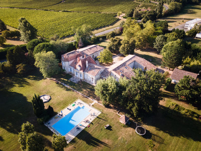 Breathtaking 16th Century Chartreuse with 8 bedrooms and over 2 hectares of land, walking distance to village.