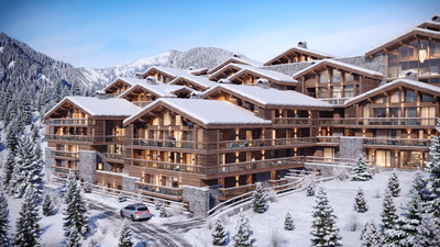 Off plan, 2-bedroom apartments in a fantastic, sunny location in Courchevel with Spa & 5* hotel services