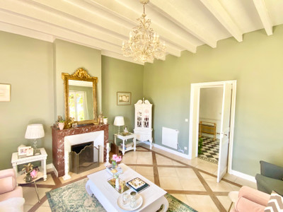 Stunning 6/8 bed manor house situated in over 17000m² of lovely gardens with pigeonnier, outbuildings, & pool