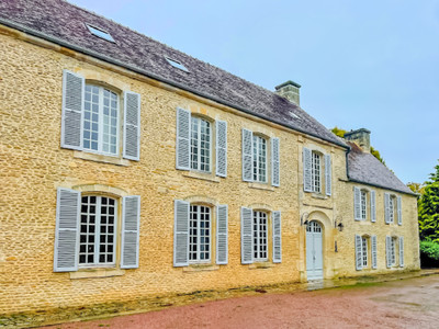 Impressive manor house with extensive equestrian facilities set in 155 acres. Prime Normandy breeding area.