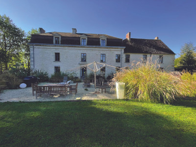 Exceptional property for sale: manor house, gite, stud farm, spa, sauna, swimming pool, ... 10 min from Argent