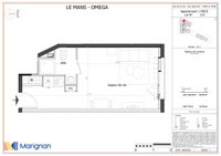 Appartement à vendre à Le Mans, Sarthe - 113 900 € - photo 2