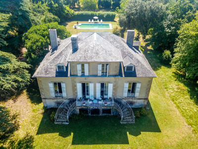 Elegant Chartreuse style country retreat with pool, private grounds and countryside views