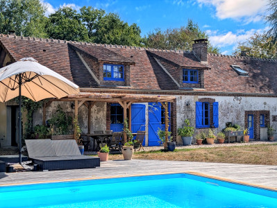 Maison à vendre à Moutiers-au-Perche, Orne, Basse-Normandie, avec Leggett Immobilier