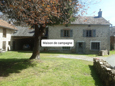Maison à vendre à Châtelus-le-Marcheix, Creuse, Limousin, avec Leggett Immobilier