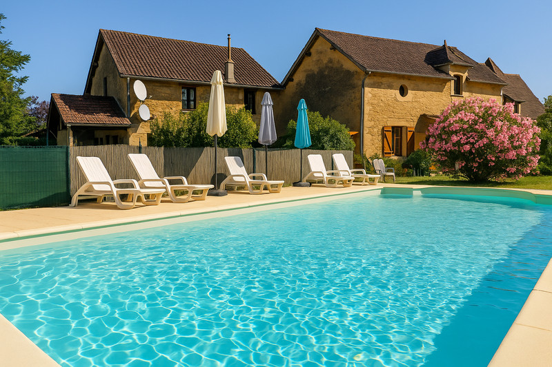 Maison à vendre à La Chapelle-Aubareil, Dordogne - 392.200 € - photo 1
