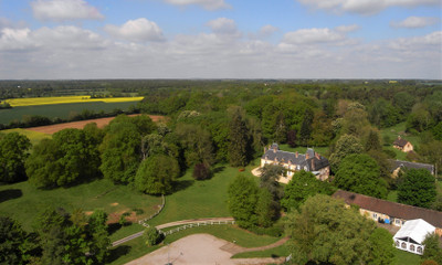 FOR SALE Magnificent property situated between Eure and Orne: Château, outbuildings, parklands, gîtes, ..;